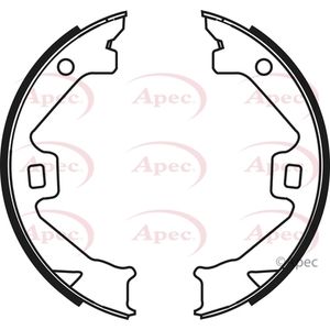 Apec Handbrake Shoes Set SHU646