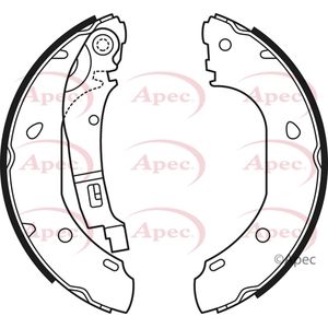 Apec Brake Shoes Set SHU661