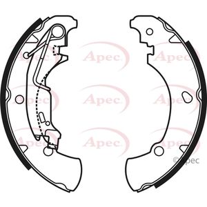 Apec Brake Shoes Set SHU667