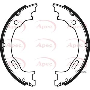 Apec Handbrake Shoes Set SHU681