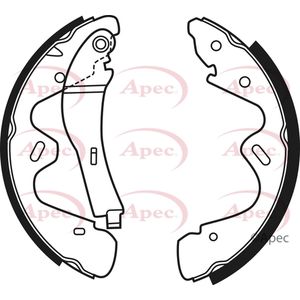 Apec Brake Shoes Set SHU682