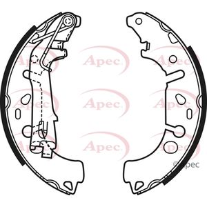 Apec Brake Shoes Set SHU698