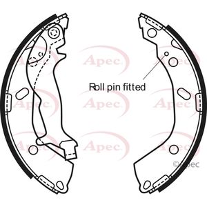 Apec Brake Shoes Set SHU700