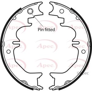 Apec Brake Shoes Set SHU710
