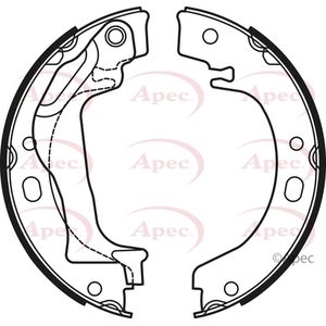 Apec Handbrake Shoes Set SHU723
