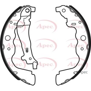 Apec Brake Shoes Set SHU735