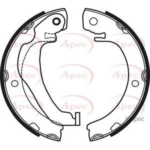 Apec Handbrake Shoes Set SHU778