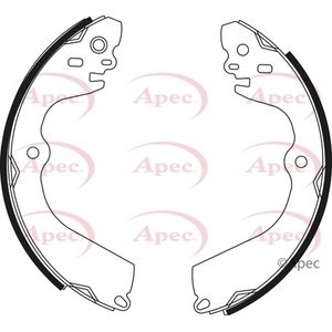Apec Brake Shoes Set SHU800