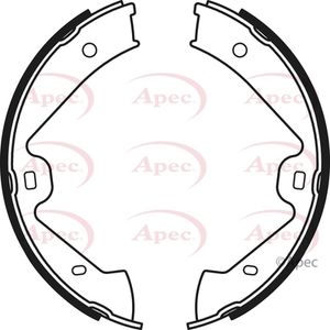 Apec Handbrake Shoes Set SHU802
