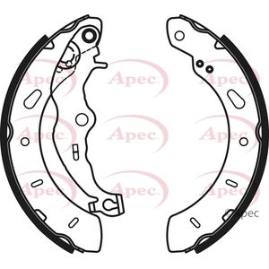 Apec Brake Shoes Set SHU805