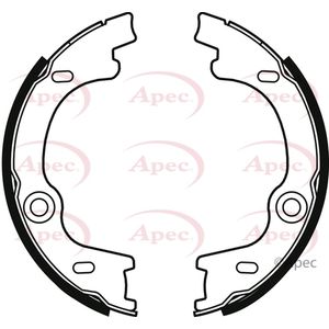 Apec Handbrake Shoes Set SHU811