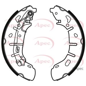Apec Brake Shoes Set SHU813