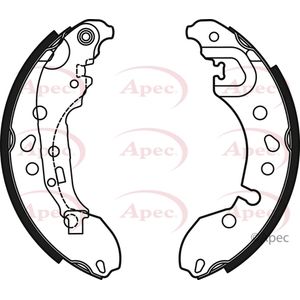 Apec Brake Shoes Set SHU827