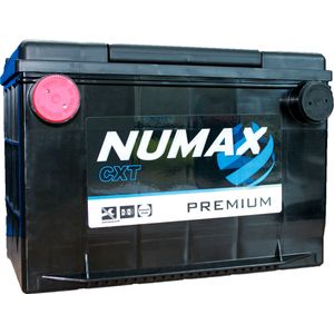 75-70 Numax Side Terminal Car Battery 12V 70AH