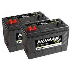Pair of Numax CXV31MF Sealed Leisure Batteries