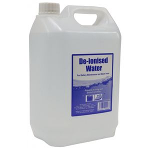 Deionised Water - 5 Litres