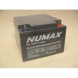 Numax SLC26-12 Sealed Lead Acid Battery 12V 26Ah