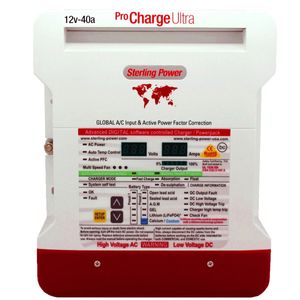 Sterling Power 12V 40A Pro Charge Ultra Battery Charger PCU1240