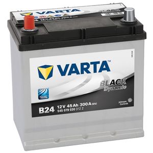 Type 049H Varta Black Dynamic Car Battery 12V 45Ah  (Short Code: B24) (Varta DIN: 545 079 030)