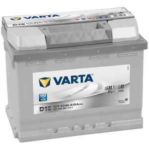 D15 Varta Silver Dynamic Car Battery 63Ah