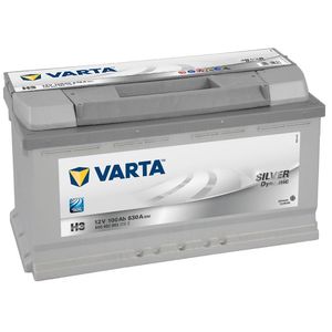 H3 Varta Silver Dynamic Car Battery 12V 100Ah