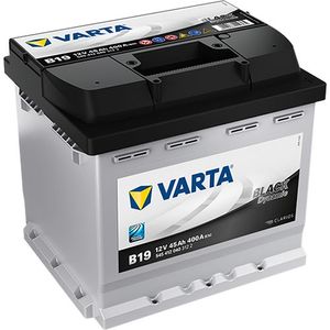 Type 012 Varta Car Battery 12V 45Ah  (Short Code: B19) (Varta DIN: 545 412 040)