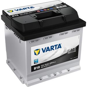 Type 012 Varta Black Dynamic Car Battery 12V 45Ah (Short Code: B19) (Varta DIN: 545 412 040)