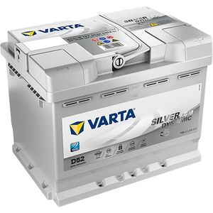 D52 Varta Silver Dynamic Start-Stop Plus 027 AGM Car Battery 12V 60Ah (560901068)