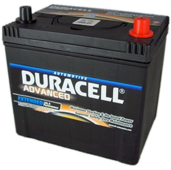 DA60 Duracell Advanced Car Battery 12V 60Ah (005L DA 60